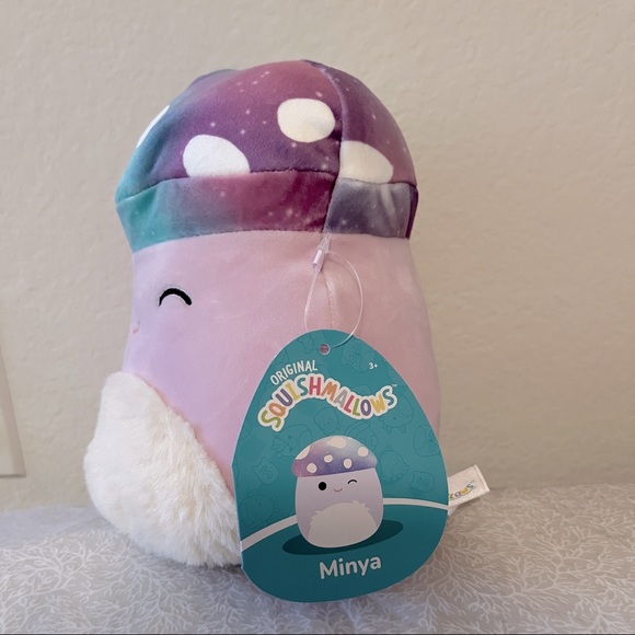 Minya Mushroom Squishmallow 7.5” - Picture 2 of 3